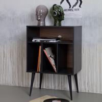 WOOOD Opbergkastje 'James' kleur Zwart - thumbnail