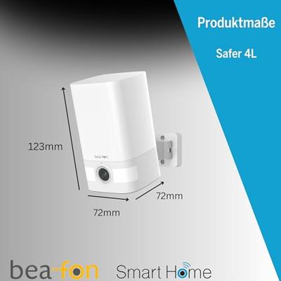 Beafon slimme camera Safer 4L, voor buiten, 3MP