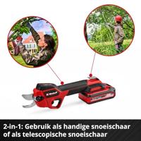 Einhell Professional GP-LS 18/28 Li T BL-Solo 3408330 Takkenschaar Bypass - thumbnail