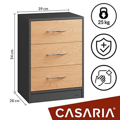 Monzana Bureaustoel - draaistoel - kruk - met - gestoffeerde - zitting - in - zwart