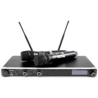 OMNITRONIC UHF-302 2-channel Wireless Mic System 823-832/863-865MHz - thumbnail