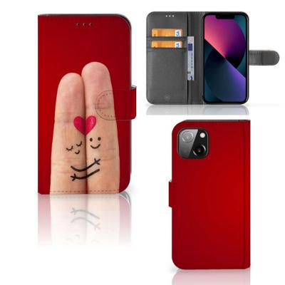 Apple iPhone 13 | Wallet Case | met Pasjes | Liefde - Origineel Romantisch Cadeau