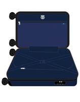 Handbagagekoffer F.C. Barcelona 24/25 Kastanjebruin Marineblauw 20'' 20 L 34,5 x 55 x 20 cm - thumbnail