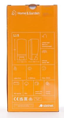 Steinel Sensorlamp L1 zwart Steinel - 5014812 - thumbnail