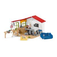 Schleich farm world dierenartspraktijk met dieren 42502 - thumbnail