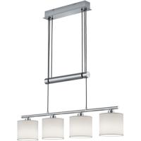 LED Hanglamp 4-lichts Mat Wit Aluminium - E14 Fitting - thumbnail