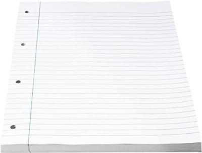 Schrijfblok, Gelinieerd, A4, afm 21x29,7 cm, 5 stuk/ 1 doos