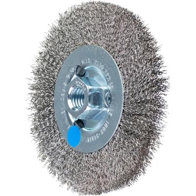 PFERD TOOLS 43502202 Ronde borstel ongetordeerd RBU Ø 115 x 12 mm M14 Ø roestvrijstalen draad 0,30 voor haakse slijpers 1 stuk(s)