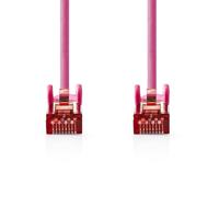 Nedis CAT6-kabel | RJ45 Male naar RJ45 Male | S/FTP | 15 m | Roze | 1 stuks - CCGP85221PK150 CCGP85221PK150 - thumbnail