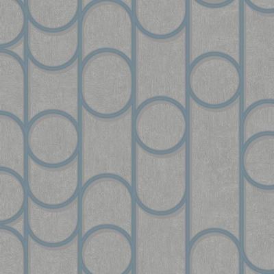 Dutch Wallcoverings Behang Galactik Dessin Grijs/Blauw M240-09