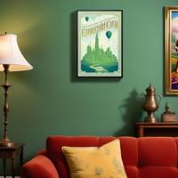 Poster Wicked - Emerald City 61x91,5cm - thumbnail