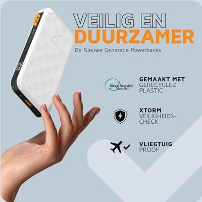Xtorm Fuel Series Power Pack 20 W 10.000 mAh Powerbank Wit - thumbnail