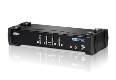 ATEN CS1764A KVM-switch 4 poorten DVI USB 1920 x 1200 Pixel ATEN CS1764A KVM-switch 4 poorten DVI USB 1920 x 1200 Pixel