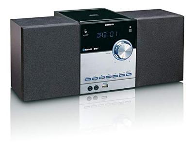 Lenco MC-150 Stereoset CD, CD-R, CD-RW, MP3 Zwart