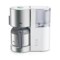Braun KF5105 Koffiezetapparaat Wit/Zilver - thumbnail