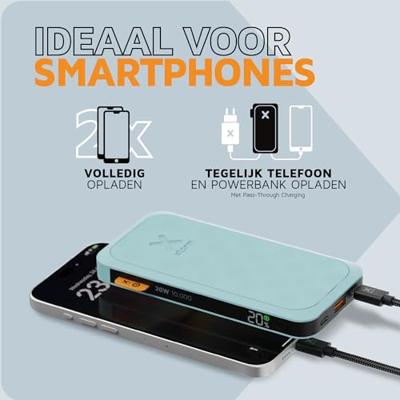 Xtorm Fuel Series Power Pack 20 W 10.000 mAh Powerbank Blauw