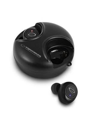 Esperanza EH228K hoofdtelefoon/headset Hoofdtelefoons Draadloos In-ear Oproepen/muziek Micro-USB Bluetooth Zwart