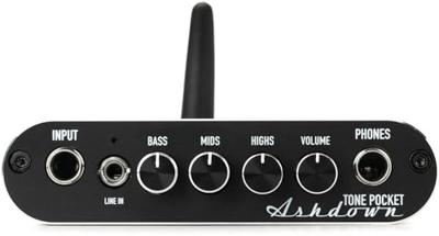 Ashdown Tone Pocket Bluetooth hoofdtelefoon oefenversterker voor bas