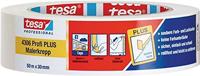 Tesa Afplakband | licht gecrêpt | lichtbeige | lengte 50 m | breedte 50 mm | wiel | 6 stuks - 04306-00046-02 04306-00046-02 - thumbnail
