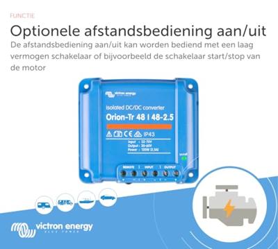 Victron Energy Orion-Tr 48/48-2,5A Converter 120 W 48 V - 48.2 V