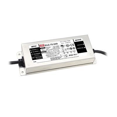 MEAN WELL ELG-75-24DA-3Y LED-driver Constante spanning, Constante stroomsterkte 75.6 W 3.15 A 12 - 24 V/DC Dimbaar, Dali, PFC-schakeling, MEAN WELL ELG-75-24DA-3Y LED-driver Constante spanning, Constante stroomsterkte 75.6 W 3.15 A 12 - 24 V/DC Dimbaar, Dali, PFC-schakeling,