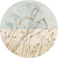 Komar Le Jardin; Komar Dots Behangcirkel Gazon - D1-098 - thumbnail