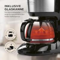 Maxxmee Barista Koffiezetapparaat Zwart, Zilver Capaciteit koppen: 10 Glazen kan - thumbnail
