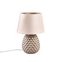 LED Tafellamp - Trion Aroniz - E27 Fitting - Rond - Roze - Keramiek - thumbnail