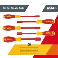 Wiha schroevendraaier SoftFinish electric zeskantdopsleutelset, 5-delig 29466 - thumbnail