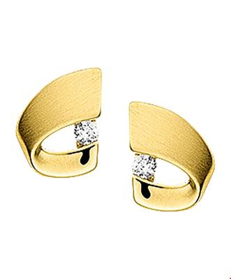 TFT Oorknoppen Zirkonia Poli/mat Geelgoud Mat Glanzend 9 mm x 7 mm TFT Oorknoppen Zirkonia Poli/mat Geelgoud Mat Glanzend 9 mm x 7 mm