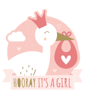 Huldeschild - Newborn baby girl - thumbnail