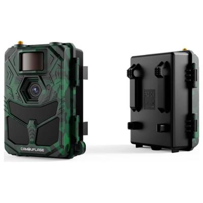 Camouflage EZ4G-PRO Wildcamera 24 Mpix 4G beeldoverdracht, Afstandsbediening Camouflage