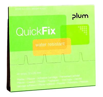 Plum pleister "quickfix water resistant" plaster waterproof 45 pcs refill pack