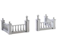 Kerstfiguur Plaza fence set of 4 LEMAX - Lemax - thumbnail