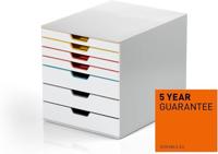 Durable VARICOLOR® MIX 7 762727 Ladebox Grijs DIN A4 Aantal lades: 7 - thumbnail