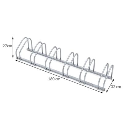 Fietsenrek voor 6 fietsen , afmeting 160x32x27 cm