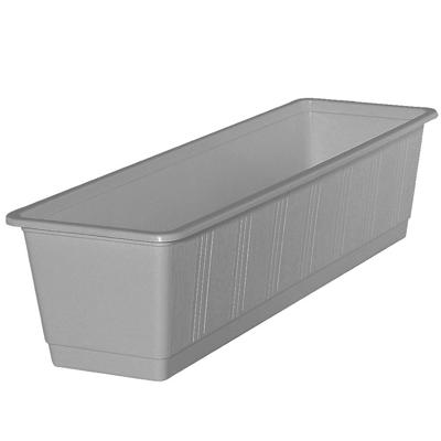 Balkonbak Standaard 60 cm - steengrijs