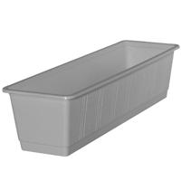 Balkonbak Standaard 60 cm - steengrijs - thumbnail
