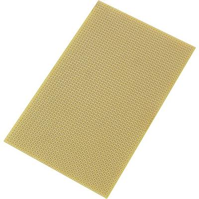 TRU COMPONENTS SU527777 Printplaat Epoxide (l x b) 16 cm x 10 cm 35 µm Rastermaat 2.54 mm Inhoud 1 stuk(s)