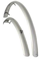 Amigo Eurofender Spatbordenset Sporty- 26 inch- 58 mm - Kunststof Zilver - thumbnail