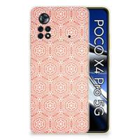 Xiaomi Poco X4 Pro 5G | TPU bumper | Pattern Orange - thumbnail