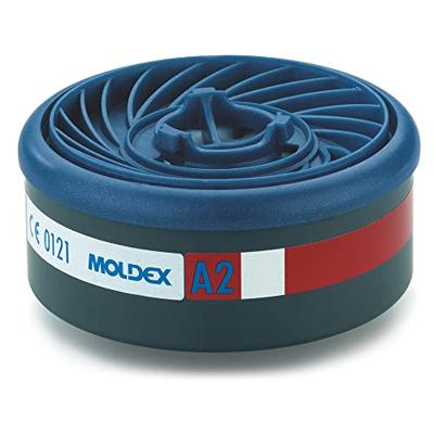 Moldex EasyLock Gas Gasfilter Filterklasse/beschermingsgraad: A2 8 stuk(s) Moldex EasyLock Gas Gasfilter Filterklasse/beschermingsgraad: A2 8 stuk(s)