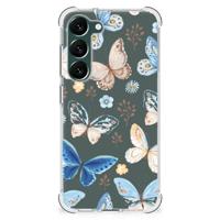 Case Anti-shock voor Samsung Galaxy S23 Plus Vlinder - thumbnail