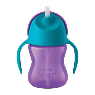 Philips Avent Drinkbeker Rietje Girl Paars 200ml SCF796/02