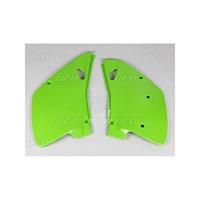 UFO PLAST zijkappen side covers ufo kawasaki green - thumbnail