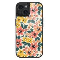 iPhone 15 glazen hardcase - Blossom - thumbnail
