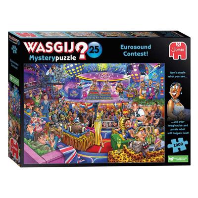 Jumbo Wasgij mystery 25 - eurosound contest! puzzel, 1000st.
