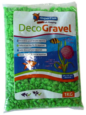 Deco Grind Neon Groen 1 Kg aquaria Superfish - Superfish