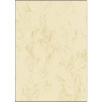 Sigel DP181 Motiefpapier Marmor DIN A4 90 g/m² Beige 25 vellen - thumbnail