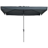 Grote Parasol Delos 200x300 cm Grijs van Madison - thumbnail